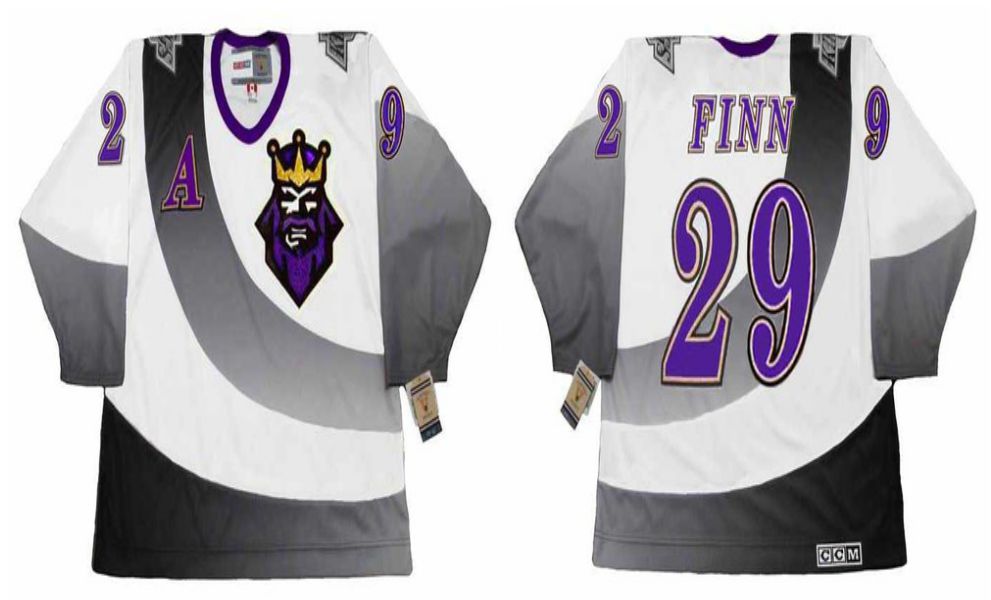 2019 Men Los Angeles Kings 29 Finn White CCM NHL jerseys